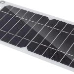 Small Solar Panels – 5V 6W USB Charger, Foldable Solar Battery Charger | Portable Solar Panel with Carabiner, Type-C Output for Phones, Laptops, Water Pumps, and Camping Outdoor Gear