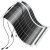 200W Flexible Solar Panel, (2 PCS 100W) 12/24V Monocrystalline Lightweight Bendable Mountable Waterproof for RV Roofs Boats Camper Cabin Trailer Caravan Battery Charge Uneven Surfaces