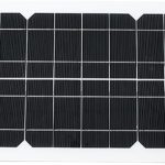 10W 12V Monocrystalline Solar Panel Kit Portable USB Charger IP65 Waterproof for Outdoor Camping RV Car Motorcycle Phone(Solar Panel)
