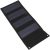 Solar Panel Kit, Portable Solar Panel, 40W Output Efficiency High Conversion Efficiency Foldable Solar Panel Portable Solar Panels for Hiking for Backpacking (Black)