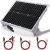SUNER POWER 30W 12V Solar Battery Charger Maintainer, Built-in Smart MPPT Charge Controller, Adjustable Mount Bracket, Waterproof 30 Watt Solar Panel Kits for Car Automotive Boat Marine RV Trailer