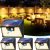 Solar Lights Outdoor 4 Pack, 140LED/3 Modes Motion Sensor Outdoor Lights Solar Powered, Wireless IP65 Waterproof Solar Lights Outside Bright for Deck Steps Fence Patio Front Door Pathway, Warm White
