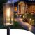 ALFIOT Solar Pathway Lights Outdoor, 8 Pack Bright Solar Lights Outdoor, Auto On/Off, IP65 Waterproof Solar Garden Lights Solar Powered Landscape Lighting for Yard Patio Walkway Driveway Pathway