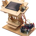 SolarX V2: Sun-Tracking Solar Panel DIY Kit with Arduino Nano, Solar Sun Tracker Sytem with Electronic Components, Educational Sun Tracker Kit, Solar Coding Kit
